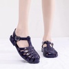 image:imageHee grand Crystal Jelly Heel Sandals for Women Summer Beach Jelly Shoes  Casual Sandals058blue