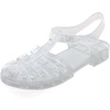 image:imageHee grand Crystal Jelly Heel Sandals for Women Summer Beach Jelly Shoes  Casual SandalsAsilver