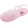 image:imageHee grand Crystal Jelly Heel Sandals for Women Summer Beach Jelly Shoes056pink