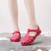 image:imageHee grand Crystal Jelly Heel Sandals for Women Summer Beach Jelly Shoes057rose