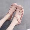 image:imageHee grand Crystal Jelly Heel Sandals for Women Summer Beach Jelly ShoesApink