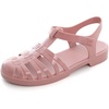 image:imageHee grand Crystal Jelly Heel Sandals for Women Summer Beach Jelly ShoesApink