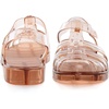 image:imageHee grand Crystal Jelly Heel Sandals for Women Summer Beach Jelly ShoesAtawny