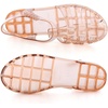 image:imageHee grand Crystal Jelly Heel Sandals for Women Summer Beach Jelly ShoesAtawny