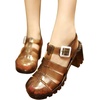 image:imageHee grand Crystal Jelly Heel Sandals for Women Summer Beach Jelly ShoesHeelshiny Black