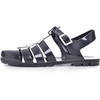 image:imageHee grand Crystal Jelly Heel Sandals for Women Summer Beach Jelly ShoesJelly Black