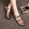 image:imageHee grand Crystal Jelly Heel Sandals for Women Summer Beach Jelly ShoesJelly Flash Black