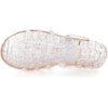 image:imageHee grand Crystal Jelly Heel Sandals for Women Summer Beach Jelly ShoesJelly Gold