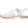 image:imageHee grand Crystal Jelly Heel Sandals for Women Summer Beach Jelly ShoesJelly Gold