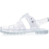 image:imageHee grand Crystal Jelly Heel Sandals for Women Summer Beach Jelly ShoesJelly Silver