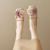 image:imageHee grand Flat Shoes Women Square Toe Slip On Ballet Flats with Chain Strap Exquisite Decorative Flower Dress ShoesKhaki