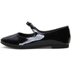 image:imageHee grand Leather Mary Jane Shoes for Women Dressy Square Toe Ballet Flats with Strap Comfortable Walking Shoes Soft Leather Dress Shoes249patent Leather Black