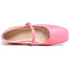 image:imageHee grand Leather Mary Jane Shoes for Women Dressy Square Toe Ballet Flats with Strap Comfortable Walking Shoes Soft Leather Dress Shoes484pink