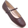 image:imageHee grand Leather Mary Jane Shoes for Women Dressy Square Toe Ballet Flats with Strap Comfortable Walking Shoes Soft Leather Dress Shoes757brown
