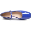 image:imageHee grand Leather Mary Jane Shoes for Women Dressy Square Toe Ballet Flats with Strap Comfortable Walking Shoes Soft Leather Dress Shoes758blue