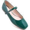 image:imageHee grand Leather Mary Jane Shoes for Women Dressy Square Toe Ballet Flats with Strap Comfortable Walking Shoes Soft Leather Dress Shoes758green