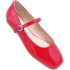 image:imageHee grand Leather Mary Jane Shoes for Women Dressy Square Toe Ballet Flats with Strap Comfortable Walking Shoes Soft Leather Dress Shoes758red
