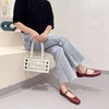 image:imageHee grand Leather Mary Jane Shoes for Women Dressy Square Toe Ballet Flats with Strap Comfortable Walking Shoes Soft Leather Dress Shoes904red