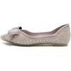 image:imageHee grand Sparkling Crystal Bowknot Ballet Flats for Women Pointed Toe Rhinestone Fashion Wedding Dress Shoes Comfort Slip on Work Shoes3purple