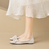 image:imageHee grand Sparkling Rhinestone Bowknot Pointy Toe Wedding Party Dress Shoes Comfortable Low Heel Crystal Shoes Fashion Women Ballerina FlatsPointed Toe566