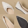 image:imageHee grand Sparkling Rhinestone Bowknot Pointy Toe Wedding Party Dress Shoes Comfortable Low Heel Crystal Shoes Fashion Women Ballerina FlatsPointed Toe567