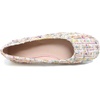 image:imageHee grand Square Toe Ballet Flats for Women Rhinestones Chains Black Suede Dress Shoes Comfort SlipOn Loafers940pink