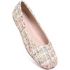 image:imageHee grand Square Toe Ballet Flats for Women Rhinestones Chains Black Suede Dress Shoes Comfort SlipOn Loafers940pink