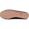 image:imageHee grand Square Toe Ballet Flats for Women Rhinestones Chains Black Suede Dress Shoes Comfort SlipOn LoafersBdark Brown