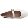 image:imageHee grand Women Mary Jane Shoes Glittery Dress Shoes Comfortable Square Toe Slip on Ballet Flats Lightweight Walking Shoes497apricot
