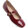 image:imageHee grand Women Mary Jane Shoes Glittery Dress Shoes Comfortable Square Toe Slip on Ballet Flats Lightweight Walking Shoes497red
