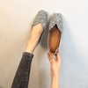 image:imageHee grand Women Square Toe Crystals Shoes Glittering Rhinestone Wedding Dress Shoes Fashion Bridesmaid Shoes501silver