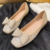 image:imageHee grand Women Square Toe Crystals Shoes Glittering Rhinestone Wedding Dress Shoes Fashion Bridesmaid Shoes508apricot
