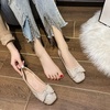 image:imageHee grand Women Square Toe Crystals Shoes Glittering Rhinestone Wedding Dress Shoes Fashion Bridesmaid Shoes508apricot