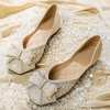 image:imageHee grand Women Square Toe Crystals Shoes Glittering Rhinestone Wedding Dress Shoes Fashion Bridesmaid Shoes512apricot
