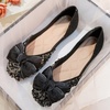 image:imageHee grand Women Square Toe Crystals Shoes Glittering Rhinestone Wedding Dress Shoes Fashion Bridesmaid Shoes514black