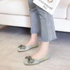 image:imageHee grand Women Square Toe Crystals Shoes Glittering Rhinestone Wedding Dress Shoes Fashion Bridesmaid Shoes515green