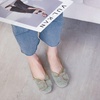 image:imageHee grand Women Square Toe Crystals Shoes Glittering Rhinestone Wedding Dress Shoes Fashion Bridesmaid Shoes516green