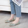 image:imageHee grand Women Square Toe Crystals Shoes Glittering Rhinestone Wedding Dress Shoes Fashion Bridesmaid Shoes516green