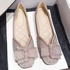 image:imageHee grand Women Square Toe Crystals Shoes Glittering Rhinestone Wedding Dress Shoes Fashion Bridesmaid Shoes516pink
