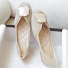 image:imageHee grand Women Square Toe Crystals Shoes Glittering Rhinestone Wedding Dress Shoes Fashion Bridesmaid Shoes517apricot