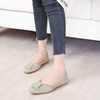 image:imageHee grand Women Square Toe Crystals Shoes Glittering Rhinestone Wedding Dress Shoes Fashion Bridesmaid Shoes517green