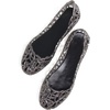 image:imageHee grand Women Summer Crystal Jelly Shoes Slip On Hollow Ballet Flats Soft Walking Shoes030new Black