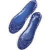 image:imageHee grand Women Summer Crystal Jelly Shoes Slip On Hollow Ballet Flats Soft Walking Shoes030new Blue