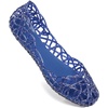 image:imageHee grand Women Summer Crystal Jelly Shoes Slip On Hollow Ballet Flats Soft Walking Shoes030new Blue