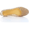 image:imageHee grand Women Summer Crystal Jelly Shoes Slip On Hollow Ballet Flats Soft Walking Shoes1gold