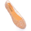 image:imageHee grand Women Summer Crystal Jelly Shoes Slip On Hollow Ballet Flats Soft Walking ShoesGold