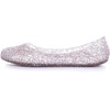 image:imageHee grand Women Summer Crystal Jelly Shoes Slip On Hollow Ballet Flats Soft Walking ShoesPink