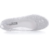 image:imageHee grand Women Summer Crystal Jelly Shoes Slip On Hollow Ballet Flats Soft Walking ShoesSilver
