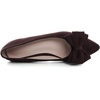 image:imageHee grand Womens Bow Ballet Flats Pointed Toe Slip On Comfortable Flat Shoes for Casual Dressy WearBrown