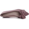 image:imageHee grand Womens Bow Ballet Flats Pointed Toe Slip On Comfortable Flat Shoes for Casual Dressy WearDusty Pink